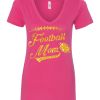 Football Mom Gold Glitter