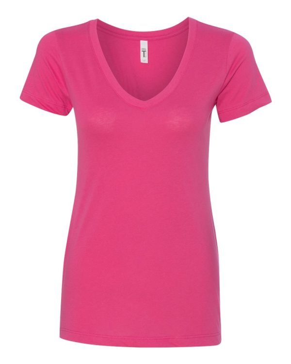 NEXT LEVEL LADIES' IDEAL V-NECK TEE
