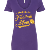 Football Mom Gold Glitter