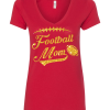 Football Mom Gold Glitter