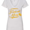 Football Mom Gold Glitter